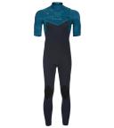Rip Curl Dawn Patrol Chest Zip Short Sleeve 2mm Wetsuit | Official Store