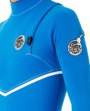 Rip Curl E-Bomb 3/2 Zip-Free Steamer Mens Wetsuit - Black LS
