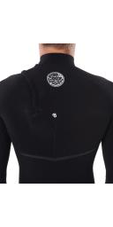 Rip Curl E Bomb 3/2mm Zip Free Mens Wetsuit - Black