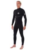 Rip Curl E Bomb 3/2mm Zip Free Mens Wetsuit - Black