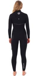 Rip Curl E Bomb 4/3mm Zipperless Womens Wetsuit - Black