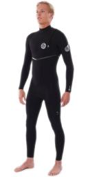 Rip Curl E Bomb 4x3 Zip Free Steamer Black Size MT
