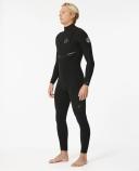 Rip Curl E Bomb 5/3 mm GB STMR Long Sleeve Free Zip Neoprene Suit Black LS