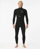 Rip Curl E Bomb 5/3 mm GB STMR Long Sleeve Free Zip Neoprene Suit Black LS