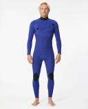 Rip Curl E Bomb 5/3 mm GB STMR Long Sleeve Free Zip Neoprene Suit Black LS