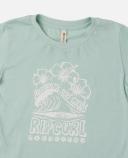 Rip Curl Girl's Tee Sundance Dusty Blue / 6-7
