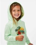 Rip Curl Low Tide Hood Shell Coral Shell Coral Size 3-4YR