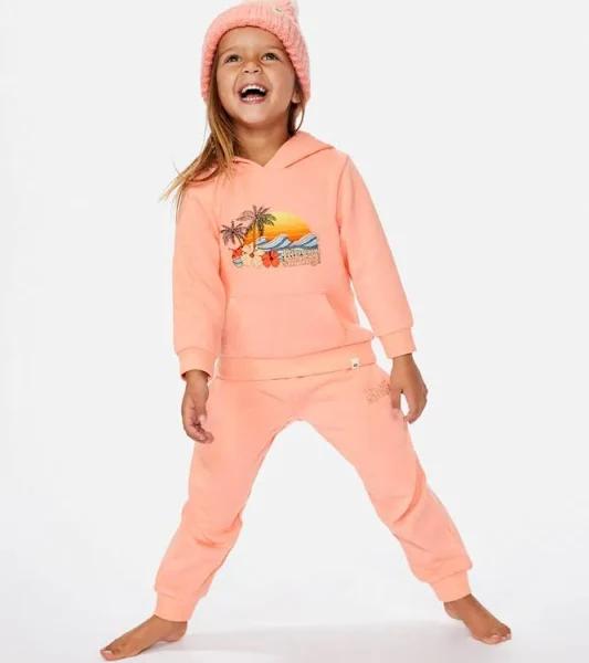 Rip Curl Low Tide Hood Shell Coral Shell Coral Size 3-4YR