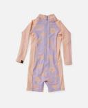 Rip Curl Low Tide LS Spring Suit - Kids Washed Black Size 1-2YR