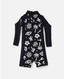 Rip Curl Low Tide LS Spring Suit - Kids Washed Black Size 1-2YR