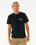 Rip Curl Marking Tee. Black Size XS