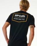 Rip Curl Marking Tee. Black Size XS