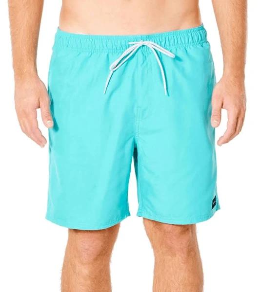 Rip Curl Men's 17" Bondi Volley Walkshorts - Baltic Teal - Swimoutlet.com