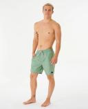 Rip Curl Men's 17" Bondi Volley Walkshorts - Peach - Swimoutlet.com