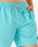 Rip Curl Men's 17" Bondi Volley Walkshorts - Peach - Swimoutlet.com
