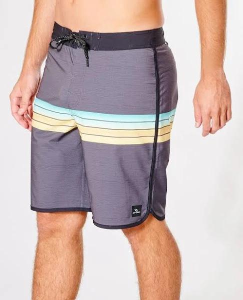 Rip Curl Men's 19" Mirage Surf Revival Boardshorts - Washed Black - Swimoutlet.com