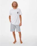 Rip Curl Men's Boardwalk Phase Nineteen Hybrid Walkshorts - Cool Grey - Swimoutlet.com