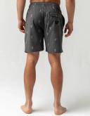 Rip Curl Men's Luau Volley Short - Washed Black | Cotton/Polyester - Swimoutlet.com