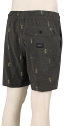 Rip Curl Men's Luau Volley Short - Washed Black | Cotton/Polyester - Swimoutlet.com