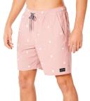 Rip Curl Men's Luau Volley Short - Washed Peach | Cotton/Polyester - Swimoutlet.com