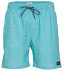 Rip Curl Men's Luau Volley Short - Washed Peach XL | Cotton/Polyester - Swimoutlet.com