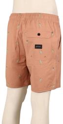 Rip Curl Men's Luau Volley Short - Washed Peach XL | Cotton/Polyester - Swimoutlet.com