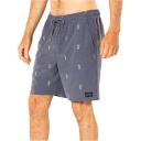 Rip Curl Men's Luau Volley Short - Washed Peach XL | Cotton/Polyester - Swimoutlet.com