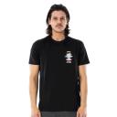 Rip Curl Men's Search Icon Tee Crew Neck Short Sleeve Cotton Jersey Yellow