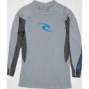 Rip Curl Men's Wave Long Sleeve Rashguard - Black XXL - Swimoutlet.com