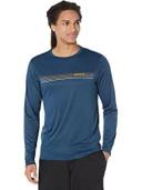 Rip Curl Men's Wave Long Sleeve Rashguard - Black XXL - Swimoutlet.com