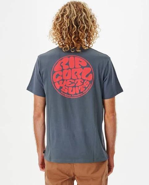 Rip Curl Men's Wettie Essential Shirt - Charcoal Navy - Swimoutlet.com