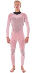 Rip Curl Mens 2022 Flashbomb 4/3mm Back Zip Wetsuit - Black