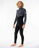 Rip Curl Mens 2022 Flashbomb Search 3/2mm Zip Free Wetsuit - Ch