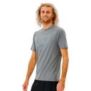 Rip Curl Mens Corp Icon Suntop - Grey- Swimwear Galore