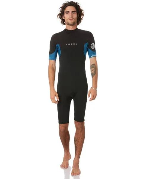 Rip Curl Mens Dawn Patrol 2mm Back Zip Spring Suit XXXL / Blue