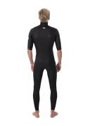 Rip Curl Mens Dawn Patrol 2mm Chest Zip Short Sleeve Steamer XXL / Black