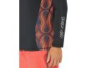 Rip Curl Mens Drive Relaxed Long Sleeve Suntop - Black/red- Swimwear Galore