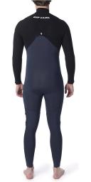 Rip Curl Mens Flashbomb 3/2mm GBS Zip Free Wetsuit Slate