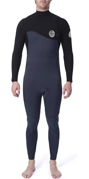 Rip Curl Mens Flashbomb 3/2mm GBS Zip Free Wetsuit Slate