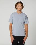 Rip Curl Mens Plain Wash Tee Zen Blue / L