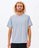 Rip Curl Mens Plain Wash Tee Zen Blue / L