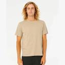 Rip Curl Mens Plain Wash Tee Zen Blue / L