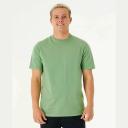 Rip Curl Mens Plain Wash Tee Zen Blue / M