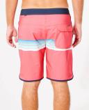 Rip Curl Mirage Surf Revival Stripe Board Shorts Retro Red