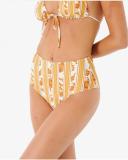Rip Curl Oceans Together Revo Good Bikini Bottom Yellow M Woman