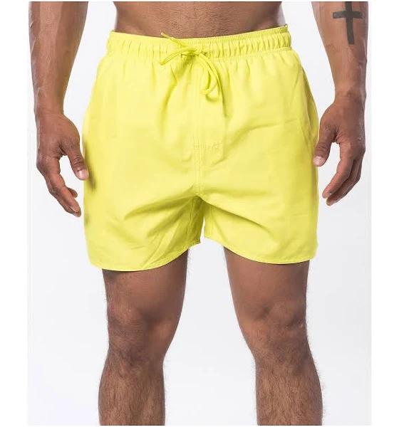 Rip Curl Offset Volley 15 Swimming Shorts Yellow M Man
