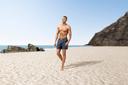 Rip Curl Offset Volley Swim Shorts Navy Blue - S