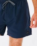 Rip Curl Offset Volley Swim Shorts Navy Blue - S