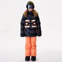 Rip Curl Olly Snow Jacket Washed Black Size 12