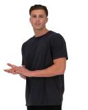 Rip Curl Plain Wash Mens Tee Washed Black Size XL
